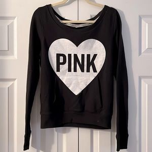 Victorias Secret PINK off the shoulder sweater
